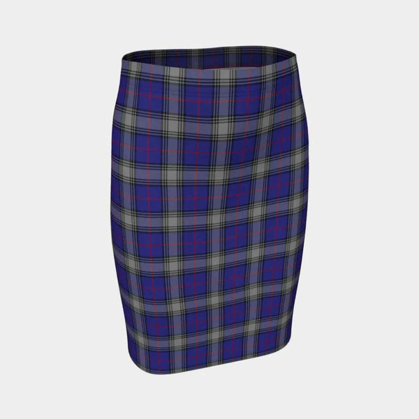 Scottish Kinnaird Clan Tartan Fitted Skirt Tartan Plaid 1