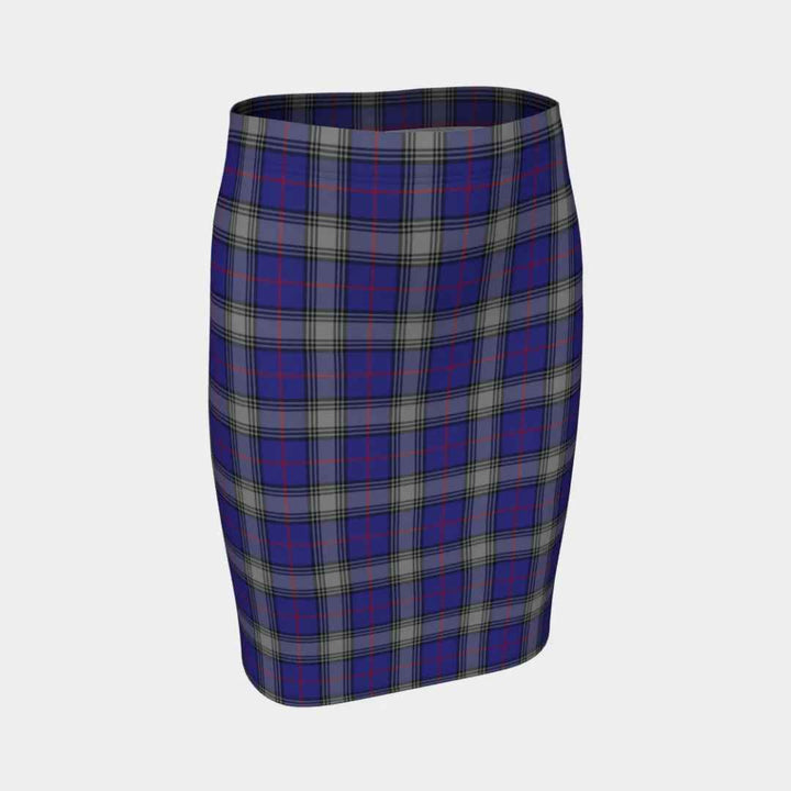 Scottish Kinnaird Clan Tartan Fitted Skirt Tartan Plaid 1