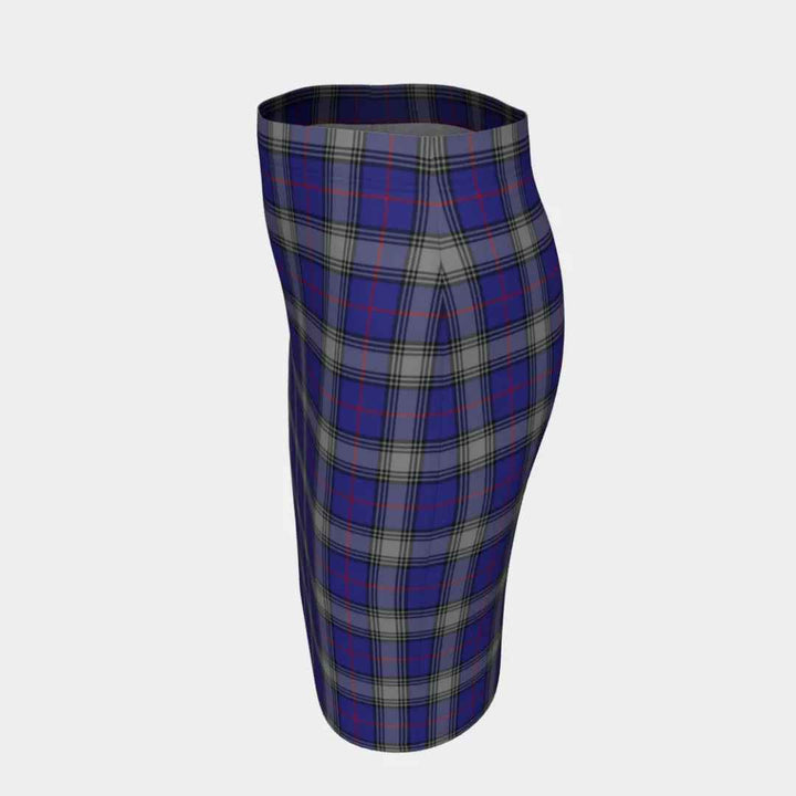 Scottish Kinnaird Clan Tartan Fitted Skirt Tartan Plaid 2