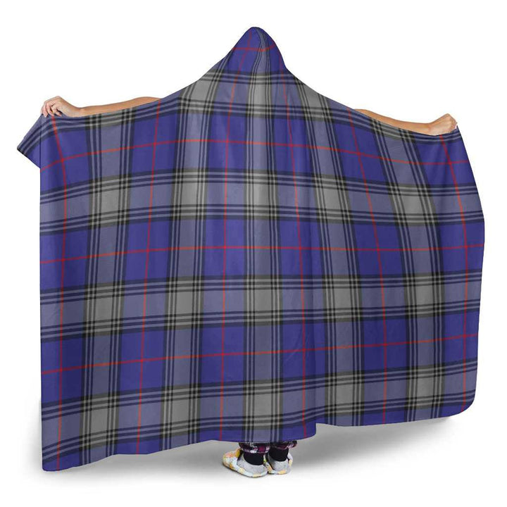 Scottish Kinnaird Clan Tartan Hooded Blanket Tartan Plaid 2