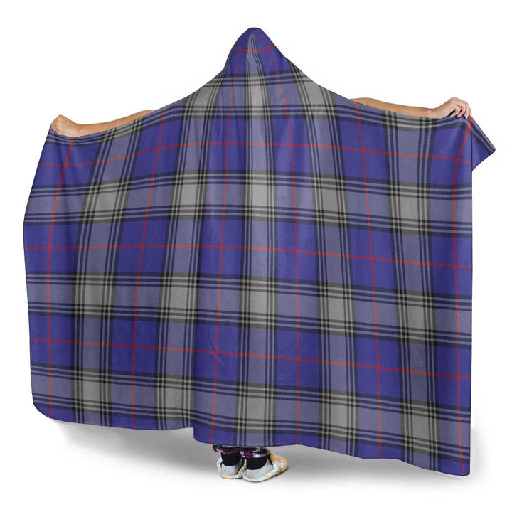 Scottish Kinnaird Clan Tartan Hooded Blanket Tartan Plaid 3