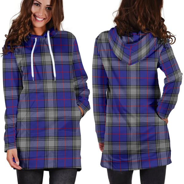 Scottish Kinnaird Clan Tartan Hoodie Dress