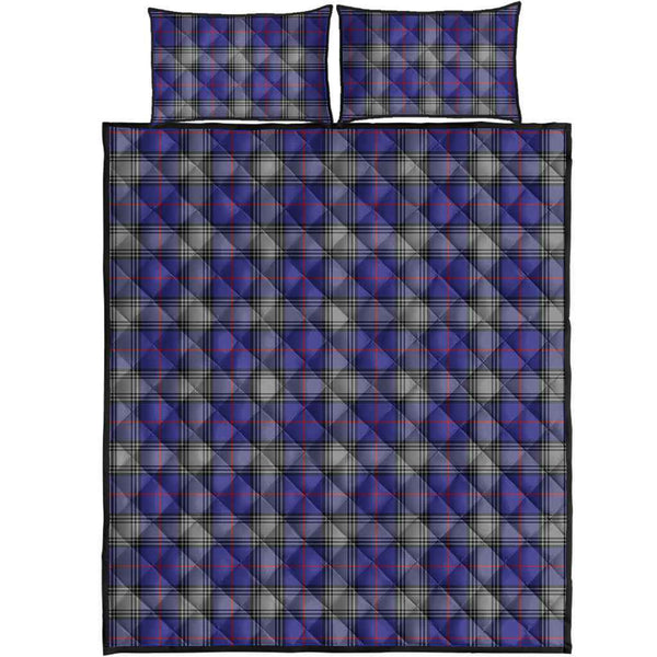 Scottish Kinnaird Clan Tartan Quilt Bed Set Tartan Plaid 1
