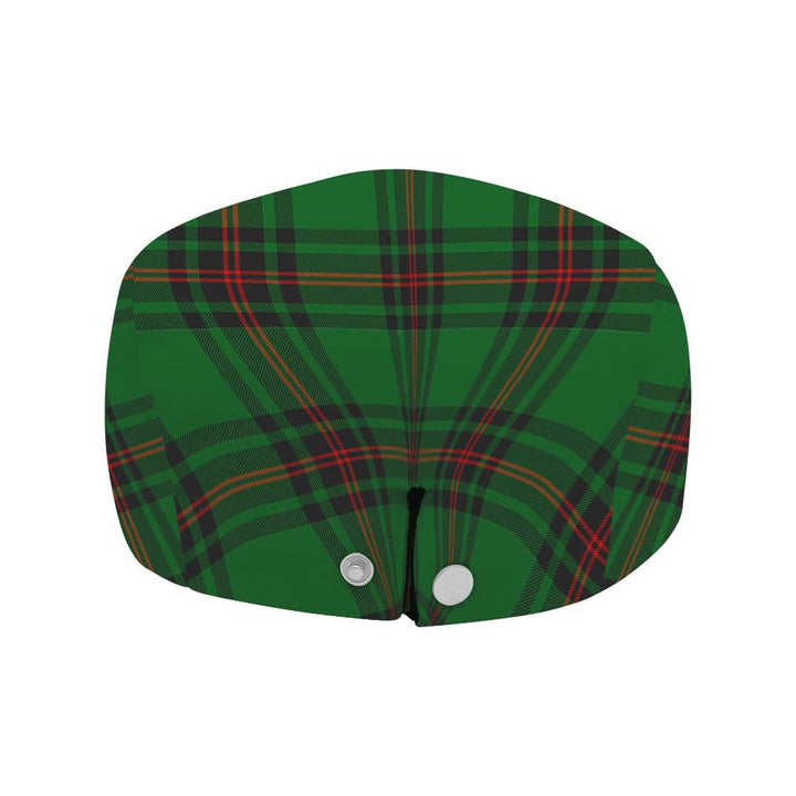 Scottish Kinnear Clan Crest Tartan Flat Cap Tartan Plaid 4