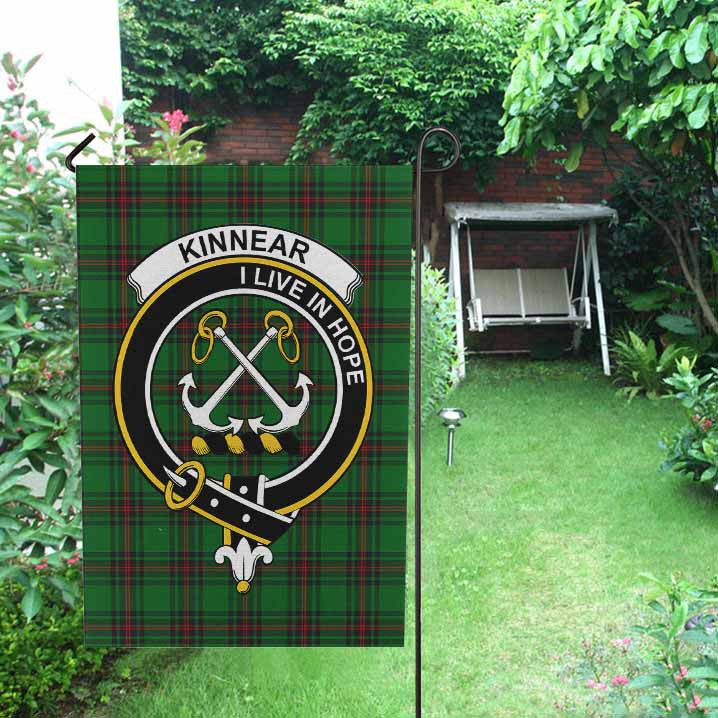 Scottish Kinnear Clan Crest Tartan Garden Flag Tartan Plaid 2