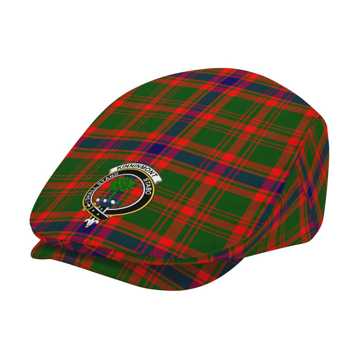 Scottish Kinninmont Clan Crest Tartan Flat Cap Tartan Plaid 2