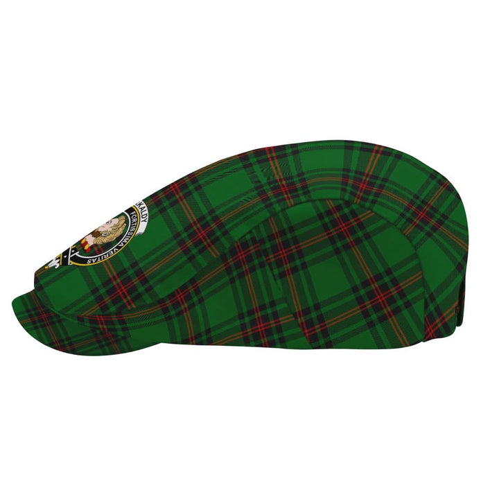 Scottish Kirkaldy Clan Crest Tartan Flat Cap Tartan Plaid 3