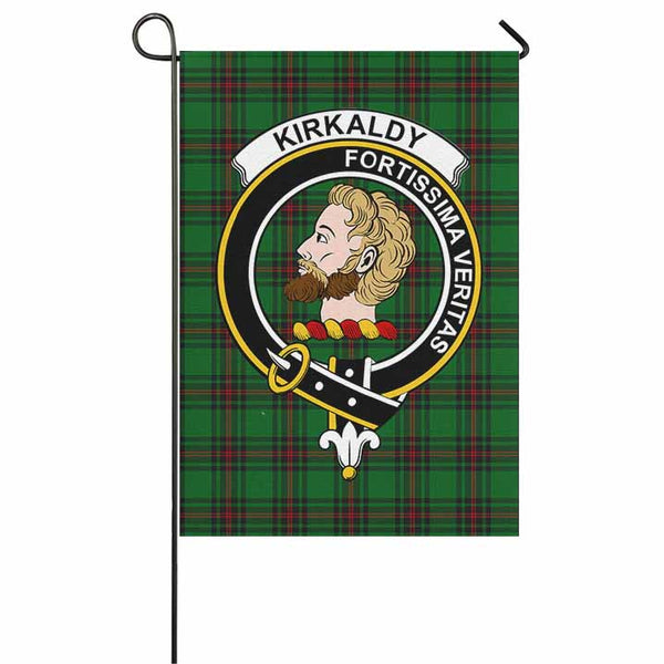 Scottish Kirkaldy Clan Crest Tartan Garden Flag Tartan Plaid 1