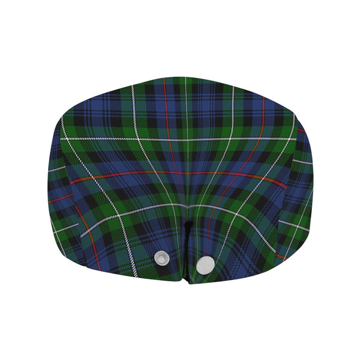 Scottish Kirkpatrick Clan Crest Tartan Flat Cap Tartan Plaid 4