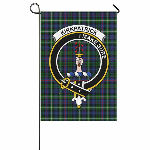 Scottish Kirkpatrick Clan Crest Tartan Garden Flag Tartan Plaid 1