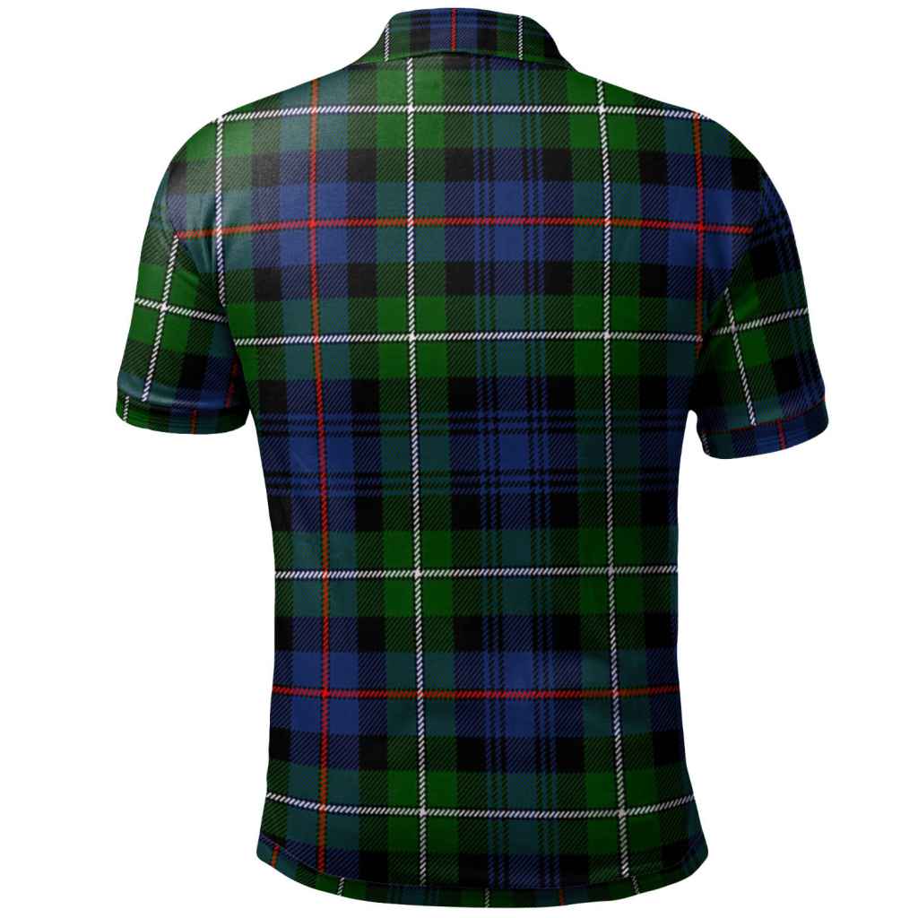 Kerr Tartan Polo Shirt - Royal Coat Of Arms Style