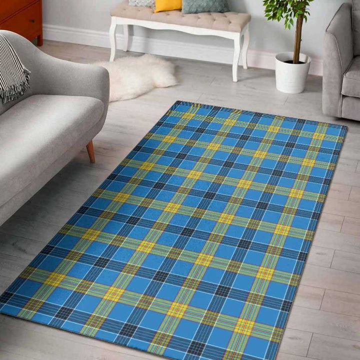 Scottish Laing Clan Tartan Area Rug Tartan Plaid 1