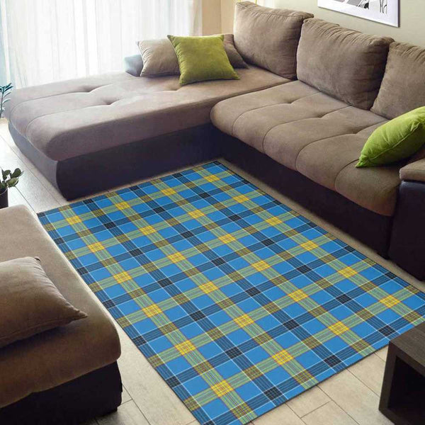 Scottish Laing Clan Tartan Area Rug Tartan Plaid 2