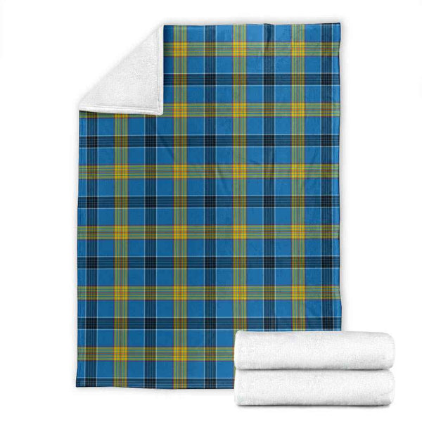 Scottish Laing Clan Tartan Blanket Tartan Plaid 1