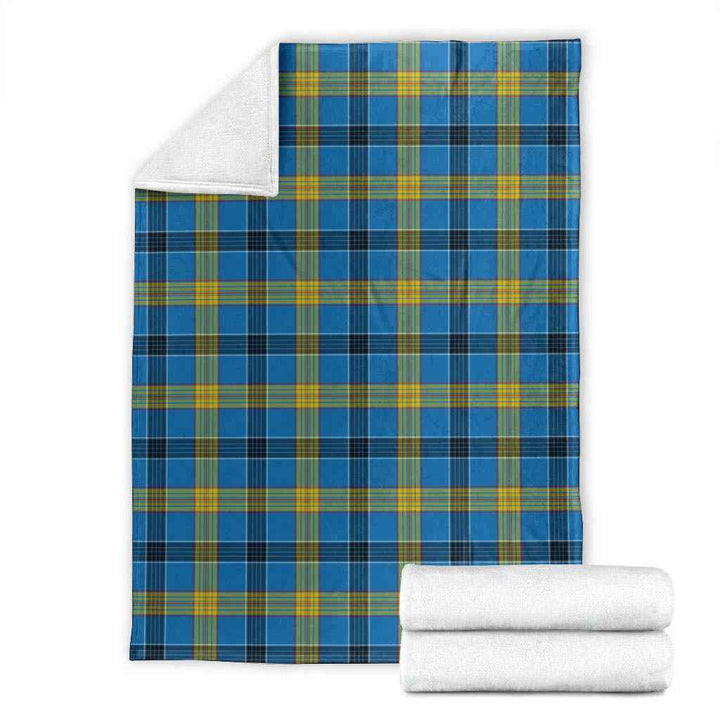 Scottish Laing Clan Tartan Blanket Tartan Plaid 1