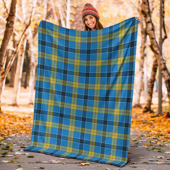 Scottish Laing Clan Tartan Blanket Tartan Plaid 4