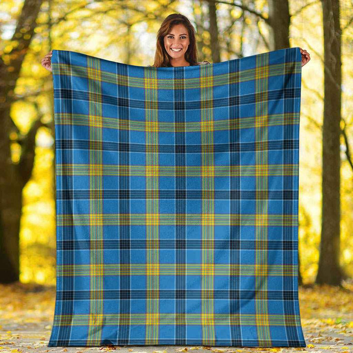Scottish Laing Clan Tartan Blanket Tartan Plaid 6
