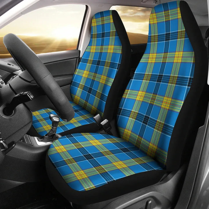 Scottish Laing Clan Tartan Car Seat Covers 2