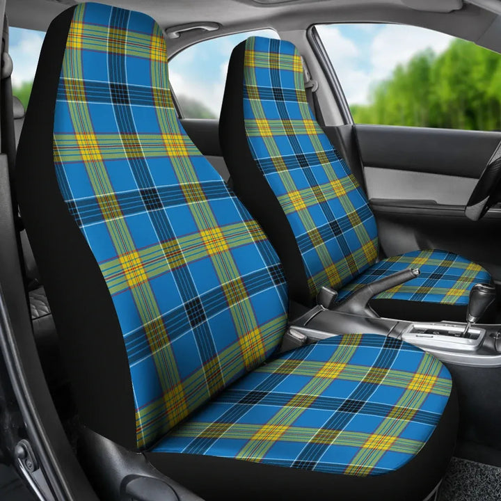 Scottish Laing Clan Tartan Car Seat Covers 3