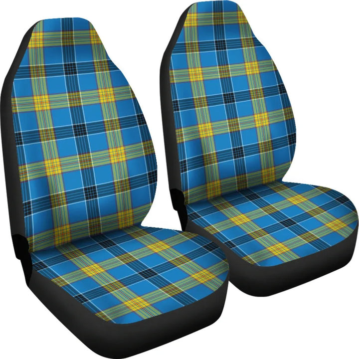 Scottish Laing Clan Tartan Car Seat Covers 4