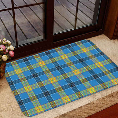 Scottish Laing Clan Tartan Door Mat Tartan Plaid 1