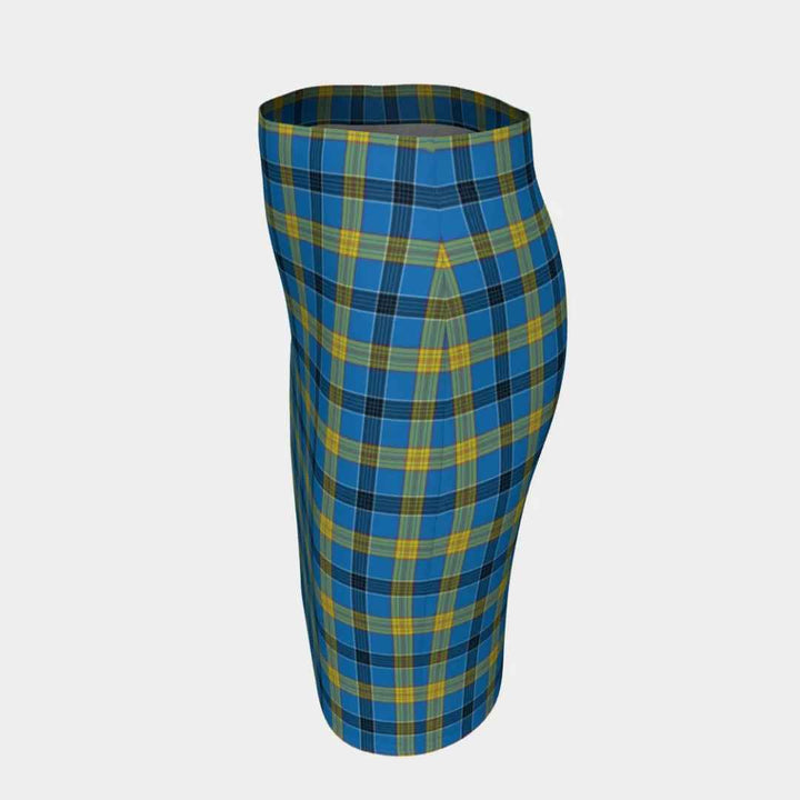 Scottish Laing Clan Tartan Fitted Skirt Tartan Plaid 2