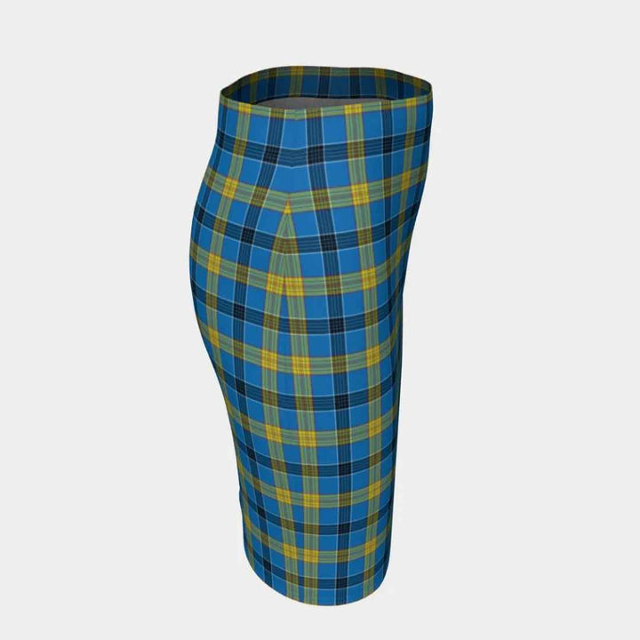Scottish Laing Clan Tartan Fitted Skirt Tartan Plaid 3