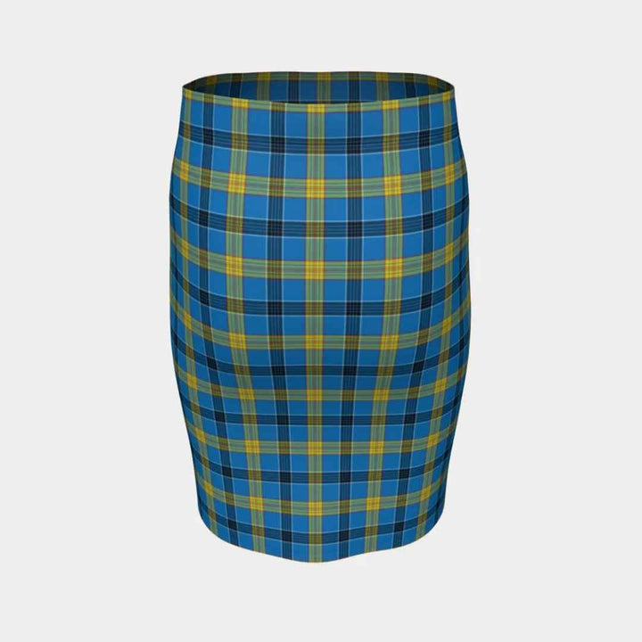 Scottish Laing Clan Tartan Fitted Skirt Tartan Plaid 4