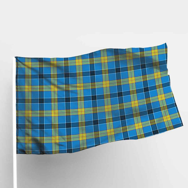 Scottish Laing Clan Tartan Flag Parade Tartan Plaid 1