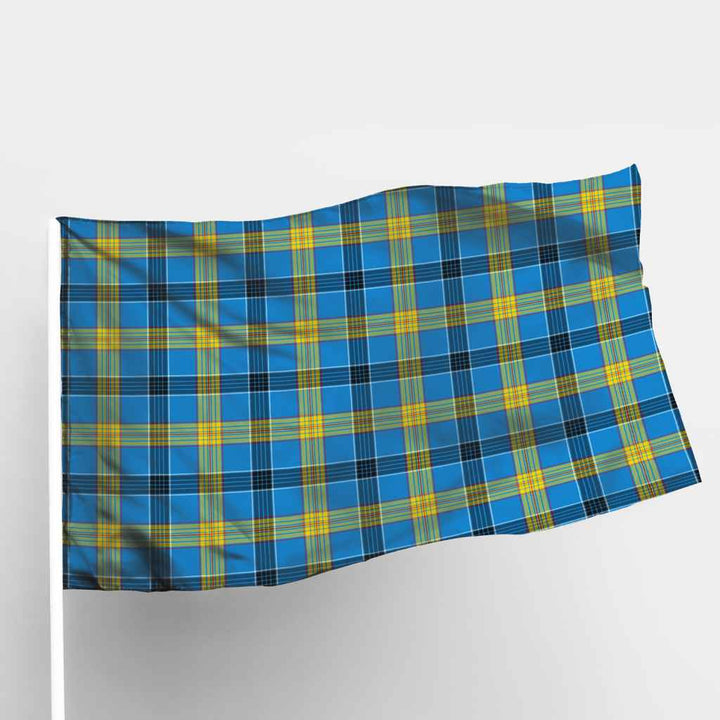 Scottish Laing Clan Tartan Flag Parade Tartan Plaid 1