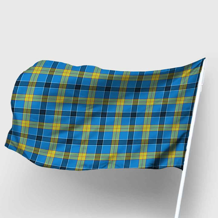 Scottish Laing Clan Tartan Flag Parade Tartan Plaid 2