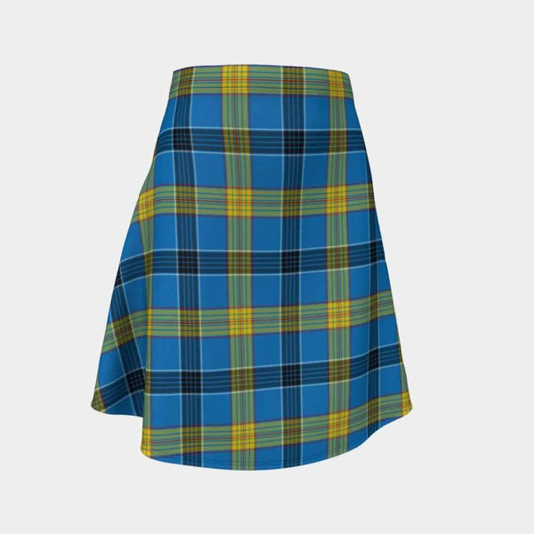 Scottish Laing Clan Tartan Flare Skirt Tartan Plaid 1