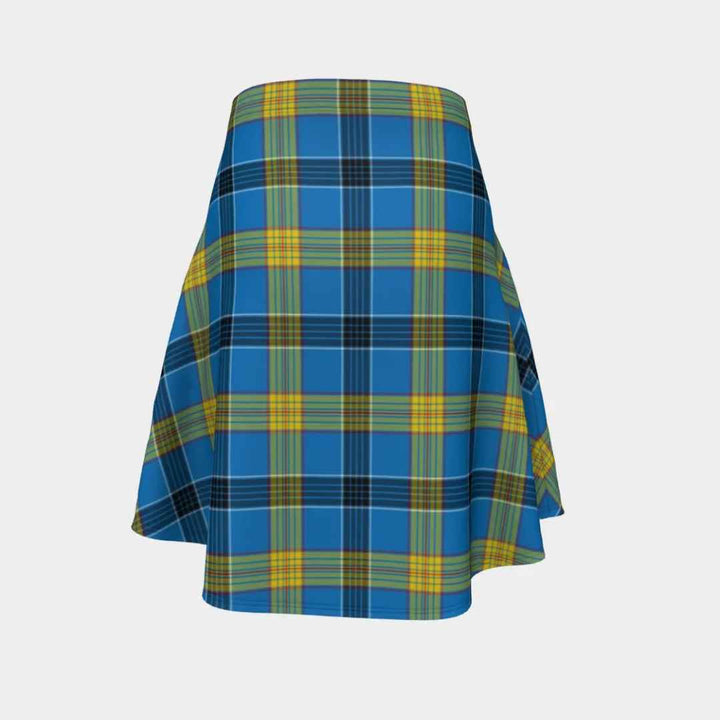 Scottish Laing Clan Tartan Flare Skirt Tartan Plaid 4