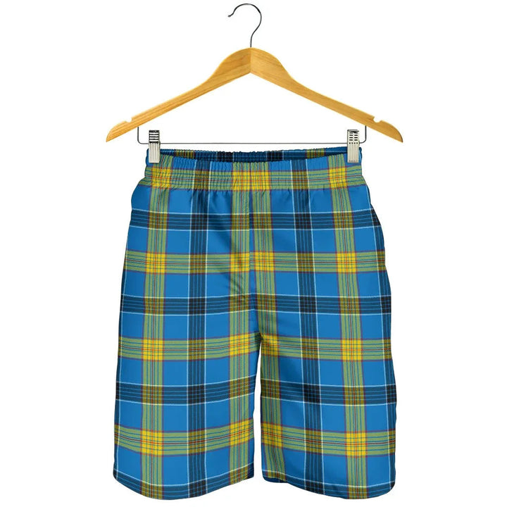 Scottish Laing Clan Tartan Men's Shorts