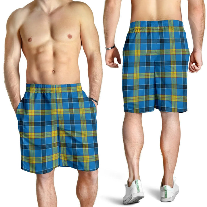 Scottish Laing Clan Tartan Men's Shorts