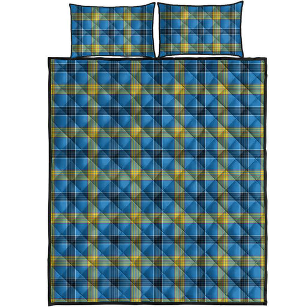 Scottish Laing Clan Tartan Quilt Bed Set Tartan Plaid 1