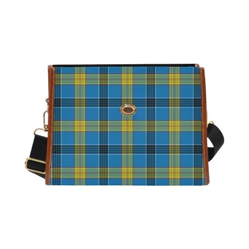 Scottish Laing Clan Tartan Waterproof Canvas Bag Tartan Plaid 2