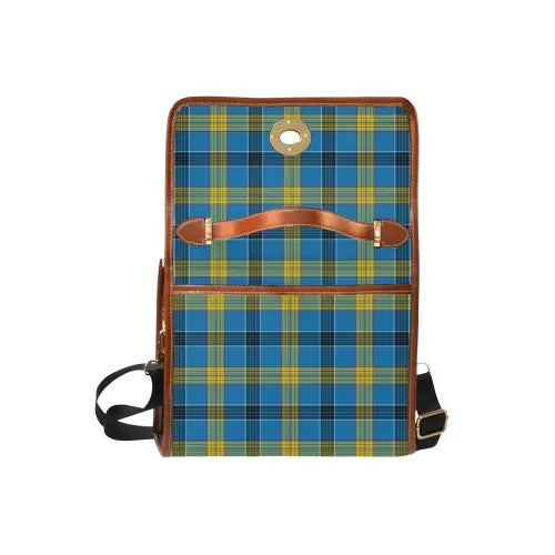 Scottish Laing Clan Tartan Waterproof Canvas Bag Tartan Plaid 6