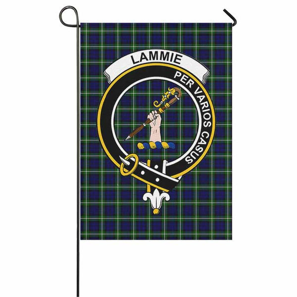 Scottish Lammie Clan Crest Tartan Garden Flag Tartan Plaid 1