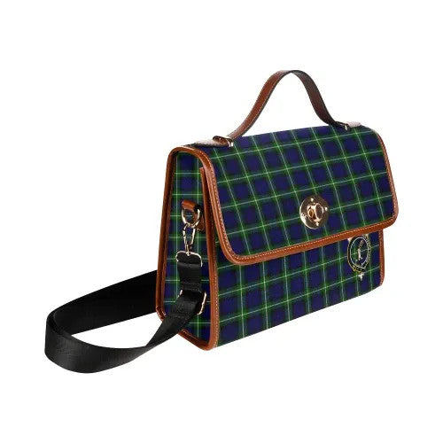 Scottish Lammie Clan Crest Tartan Waterproof Canvas Bag Tartan Plaid 3