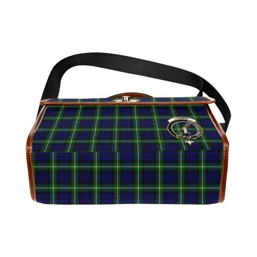 Scottish Lammie Clan Crest Tartan Waterproof Canvas Bag Tartan Plaid 5