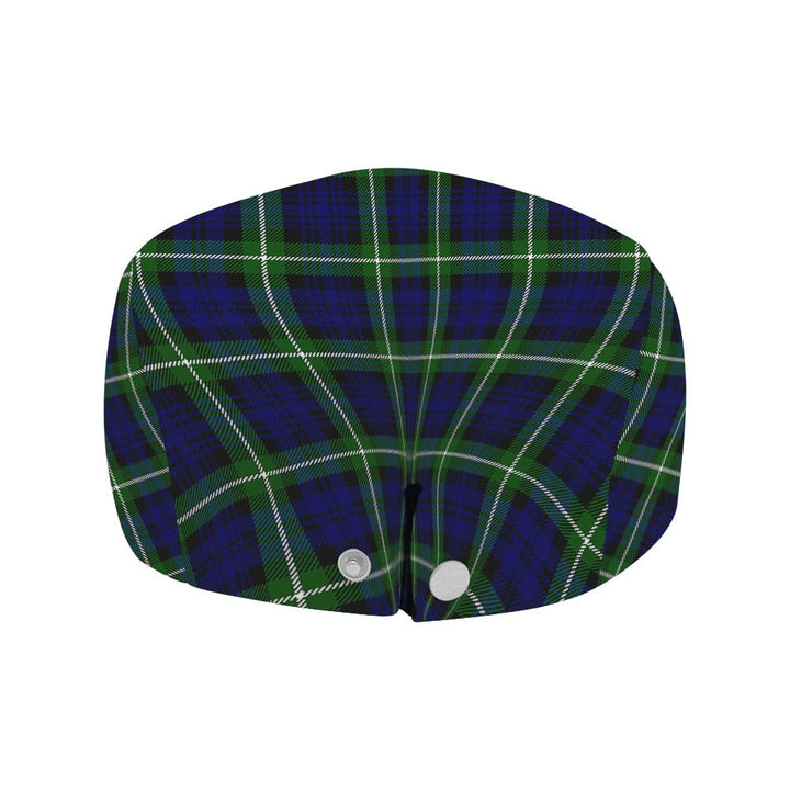 Scottish Lamont Clan Crest Tartan Flat Cap Tartan Plaid 4
