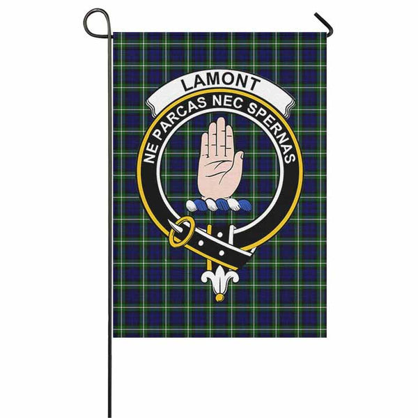 Scottish Lamont Clan Crest Tartan Garden Flag Tartan Plaid 1