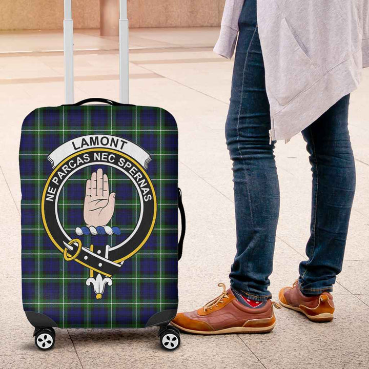 Scottish Lamont Clan Crest Tartan Luggage Cover Tartan Plaid 4