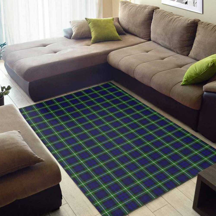 Scottish Lamont Modern Clan Tartan Area Rug Tartan Plaid 2