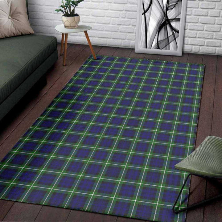Scottish Lamont Modern Clan Tartan Area Rug Tartan Plaid 3