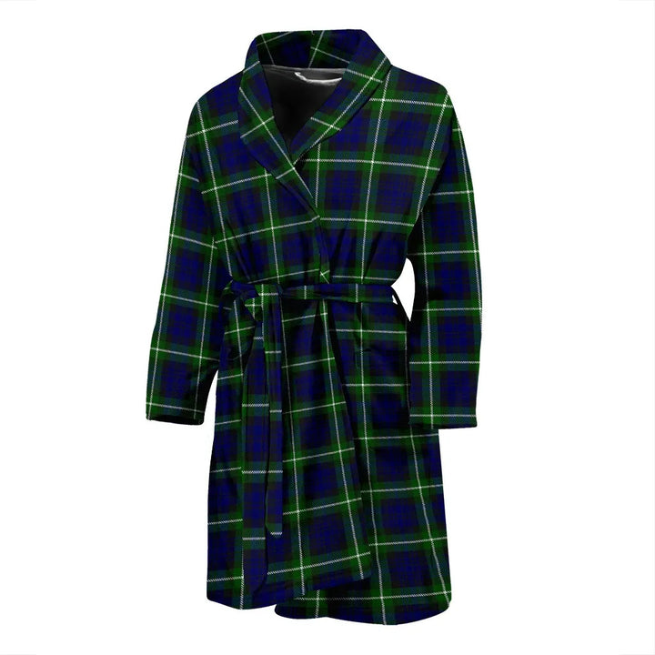 Scottish Lamont Modern Clan Tartan Bathrobe 1