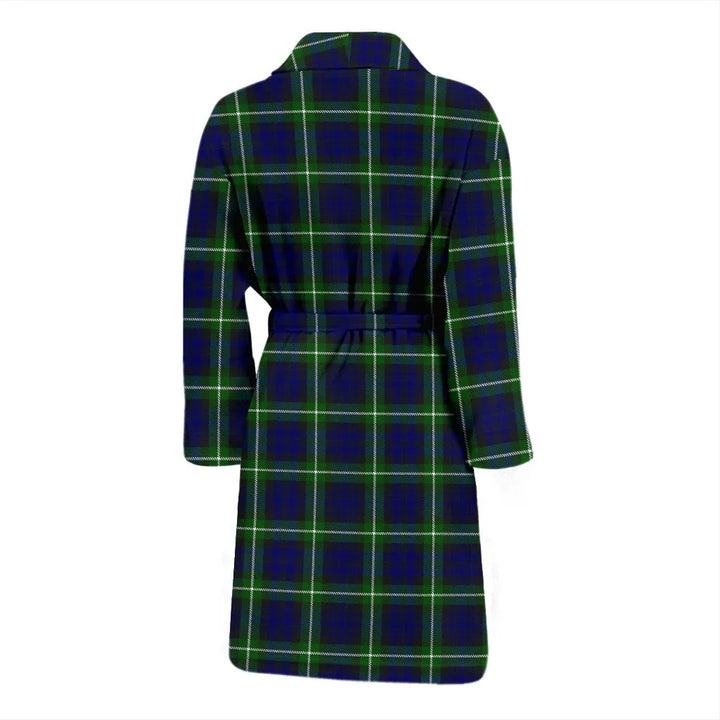 Scottish Lamont Modern Clan Tartan Bathrobe 2