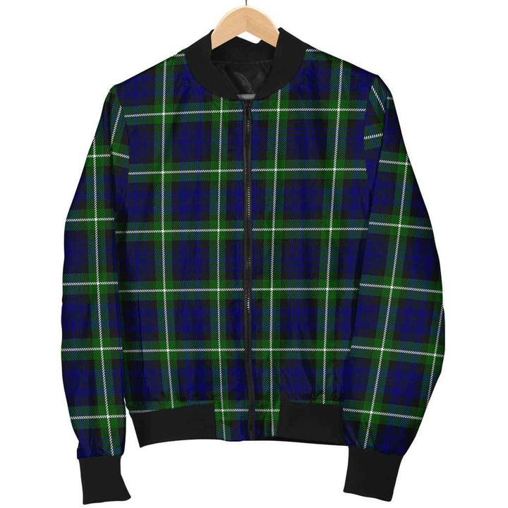 Scottish Lamont Modern Clan Tartan Bomber Jacket Tartan Plaid 1