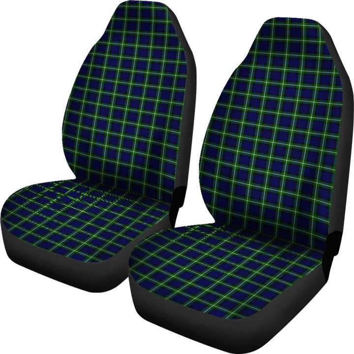 Scottish Lamont Modern Clan Tartan Car Seat Covers 1